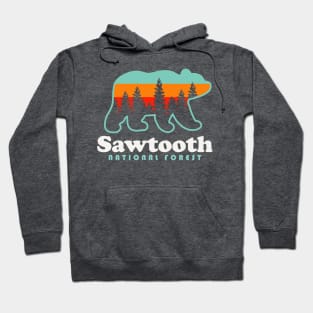 Sawtooth National Forest Camping Idaho Hiking Hoodie